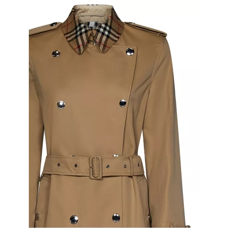 Burberry coat store womens brown