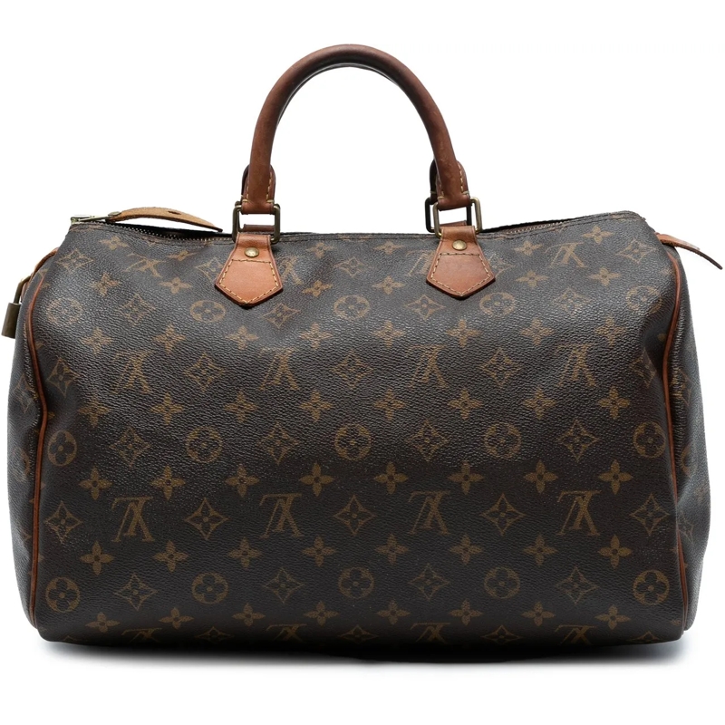 Louis Vuitton Tote Monogram Speedy 35 braun