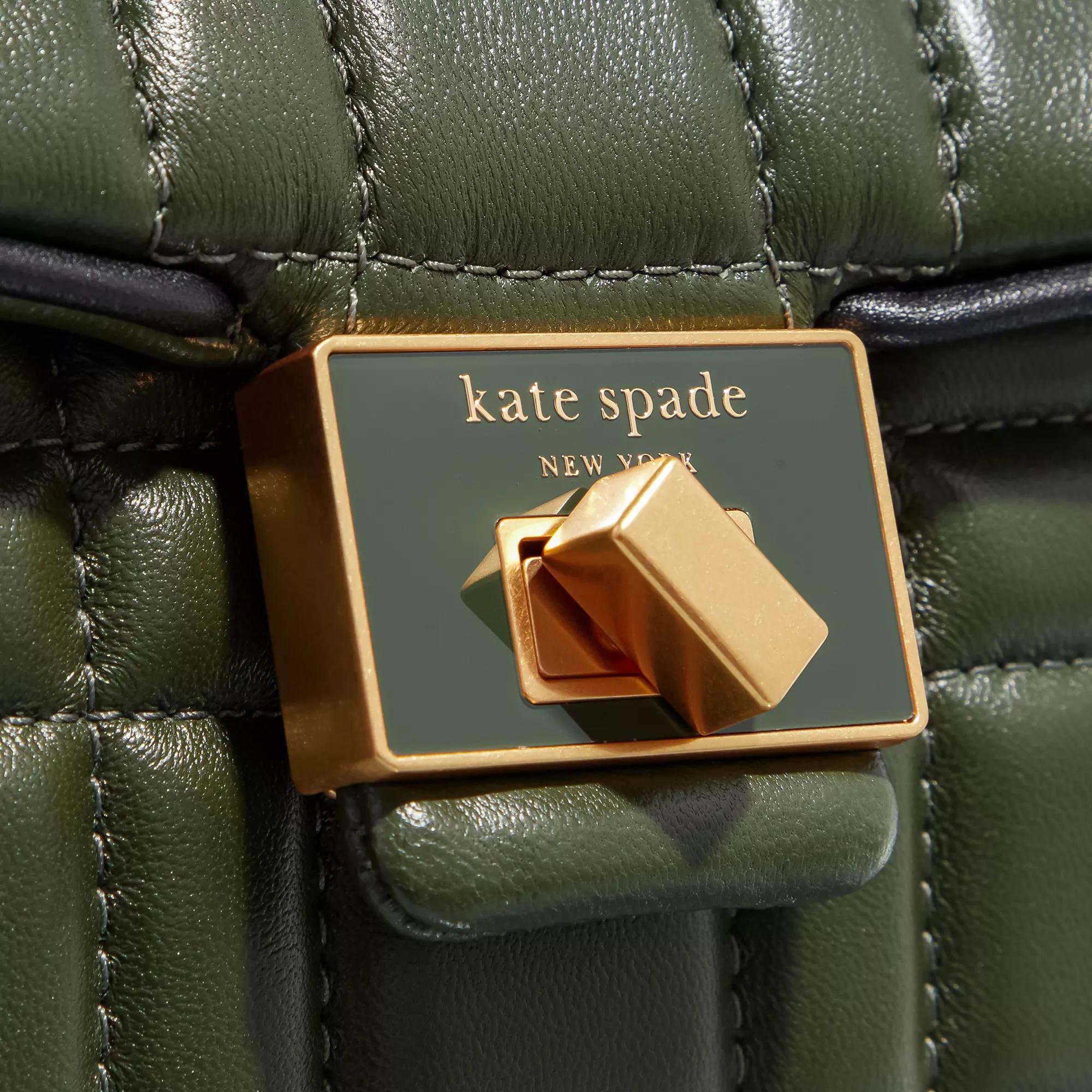 kate spade new york Crossbody bags Evelyn Quilted Leather in groen