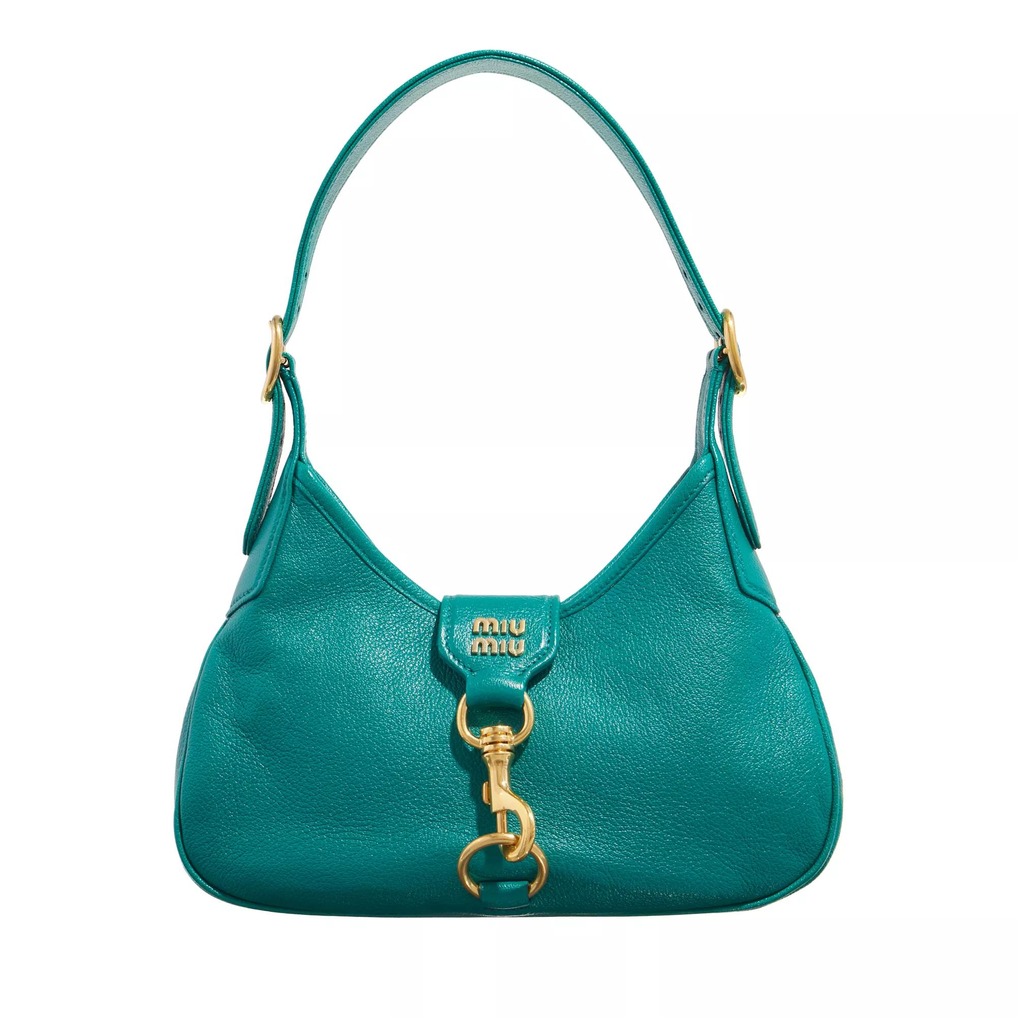 Miu Miu Women Shoulder Bag Green | Schultertasche 