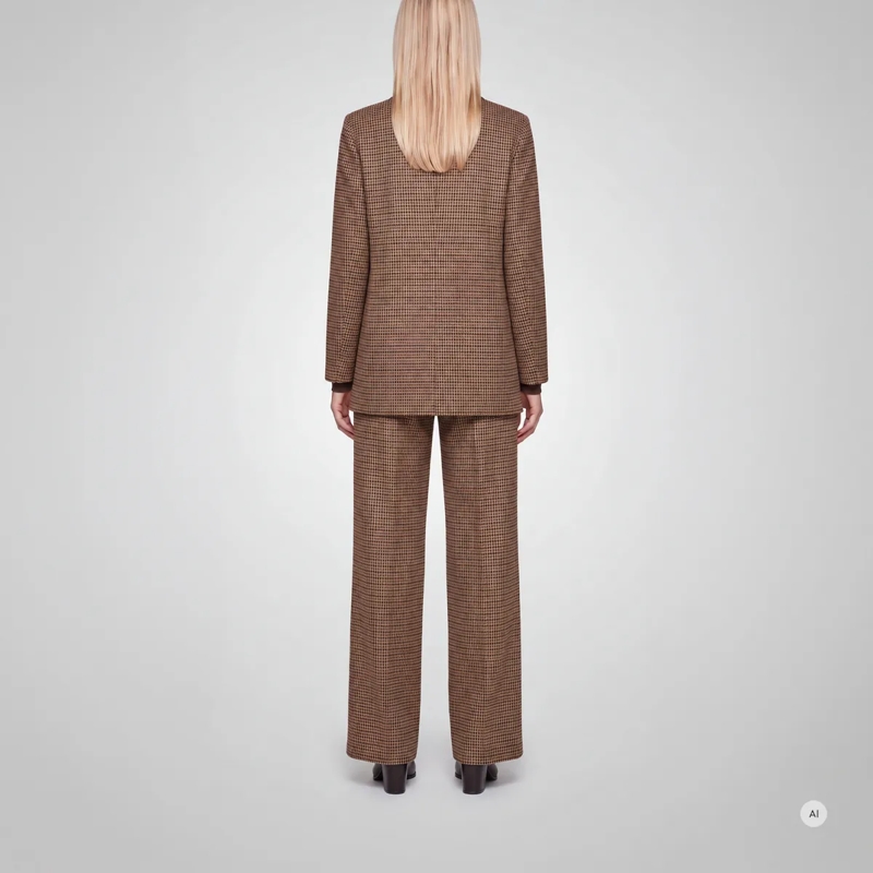 Marc Aurel Bundfaltenhose- angesetzter Bund- Eingrifftasch beige | Hose
