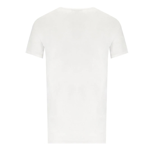 Elisabetta Franchi ELISABETTA FRANCHI WEISSES T-SHIRT MIT KETTE weiß Magliette