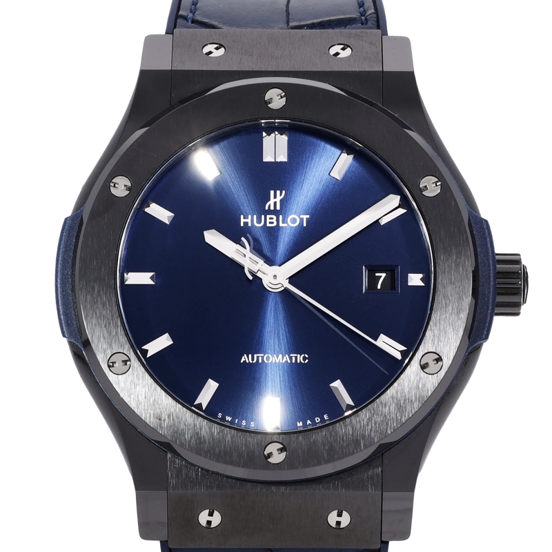 Hublot Montre automatique Classic Blau