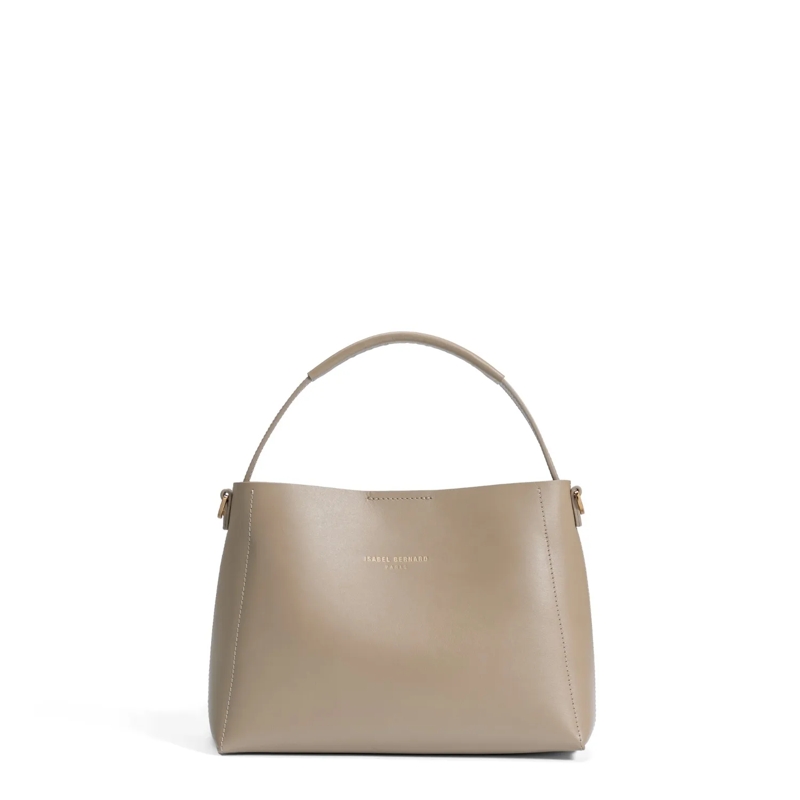 Isabel Bernard Sac à bandoulière Montmarte Béatrice Midi Handtasche Taupe