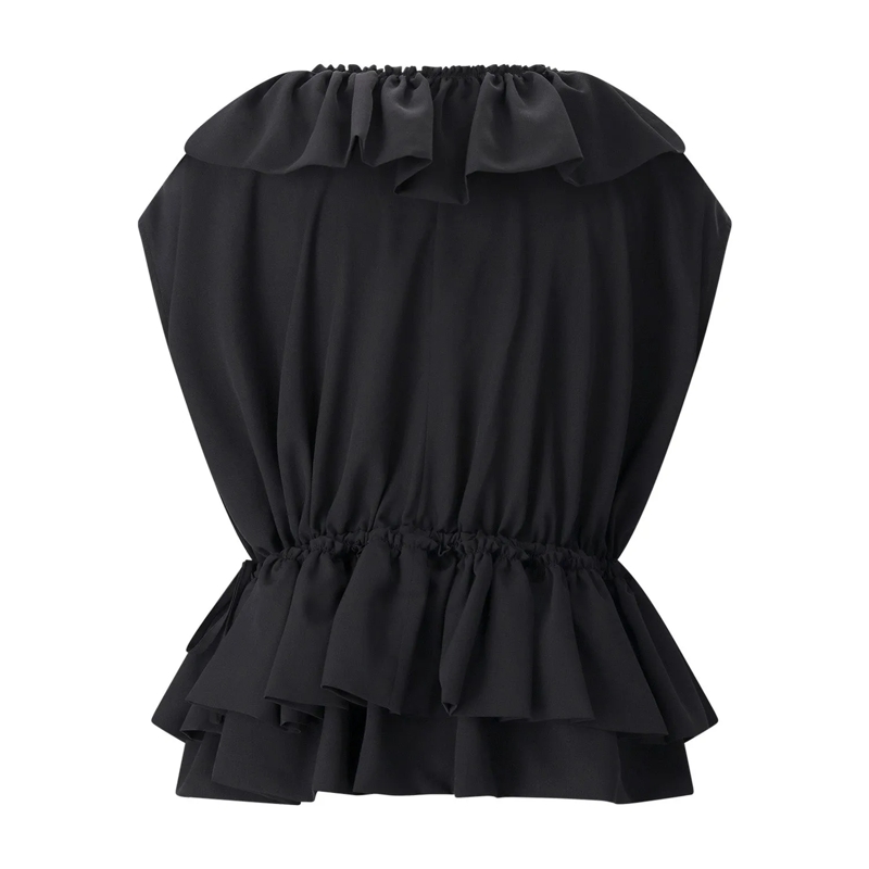 Dries Van Noten Bluse Blusenshirt Cally schwarz(Image 3)