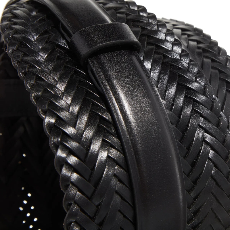 MICHAEL Michael Kors Taillengürtel 85Mm Braided Waist Belt Set Black(Image 4)