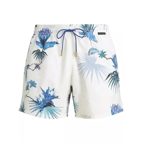Etro White Nylon Beach Shorts White 