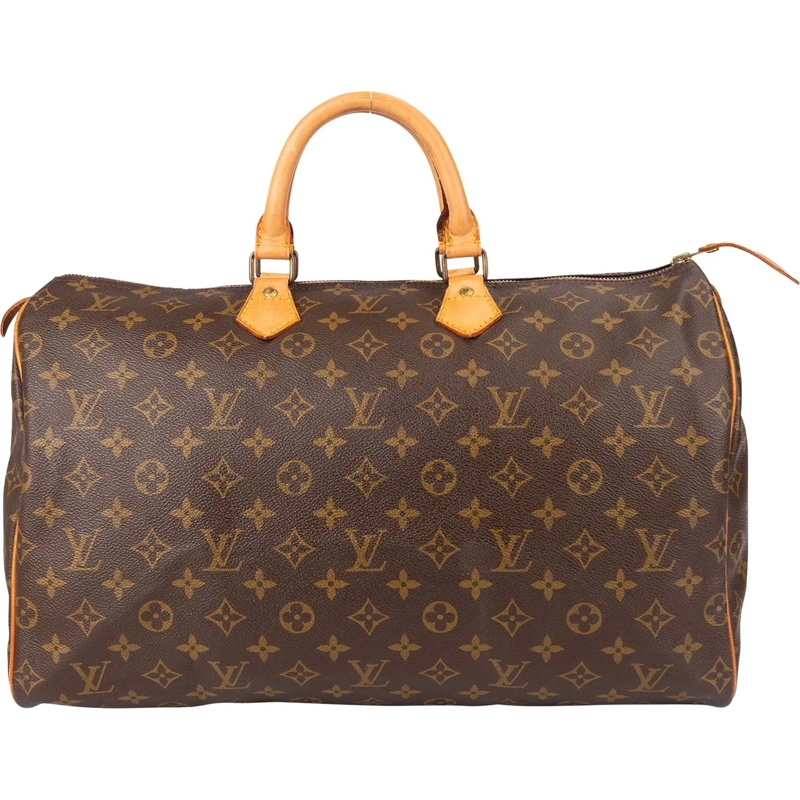 Louis Vuitton Tote Louis Vuitton Canvas Monogram Speedy 40 Handbag braun