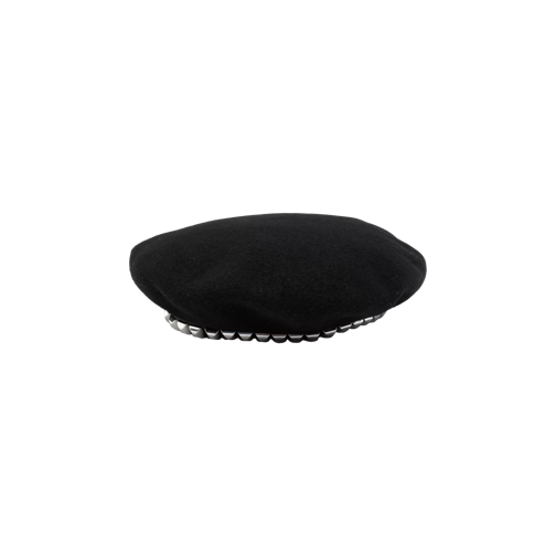 Vaquera Baskenmütze mit Nieten BLACK 1 BLACK 1 