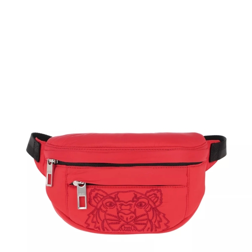 Kenzo Nylon Doudoune Tiger Belt Bag Medium Red Sac à bandoulière