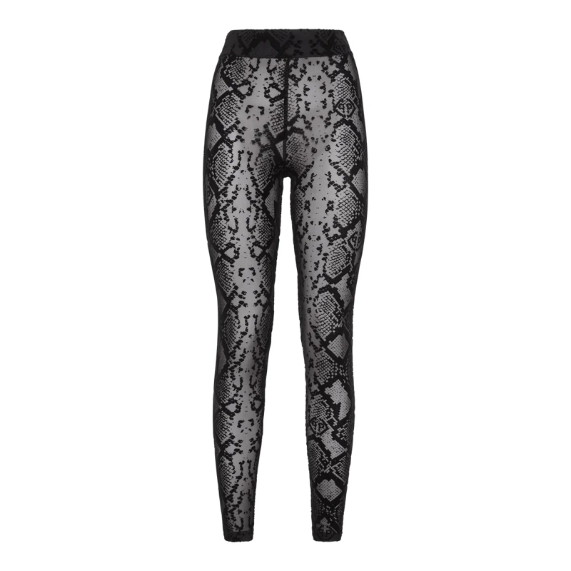 Philipp Plein Leggings Leggings schwarz