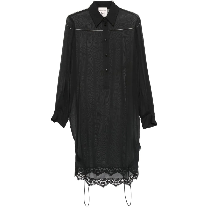 Semi Couture Chemisier Shirts Black schwarz