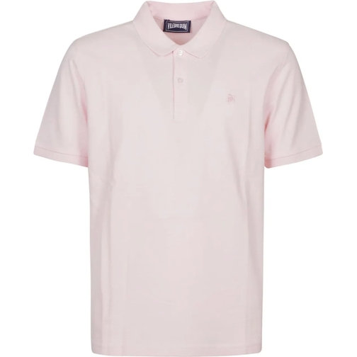 Vilebrequin Polo shirt Short Sleeve Washed Polo Shirt Pink & Purple rose