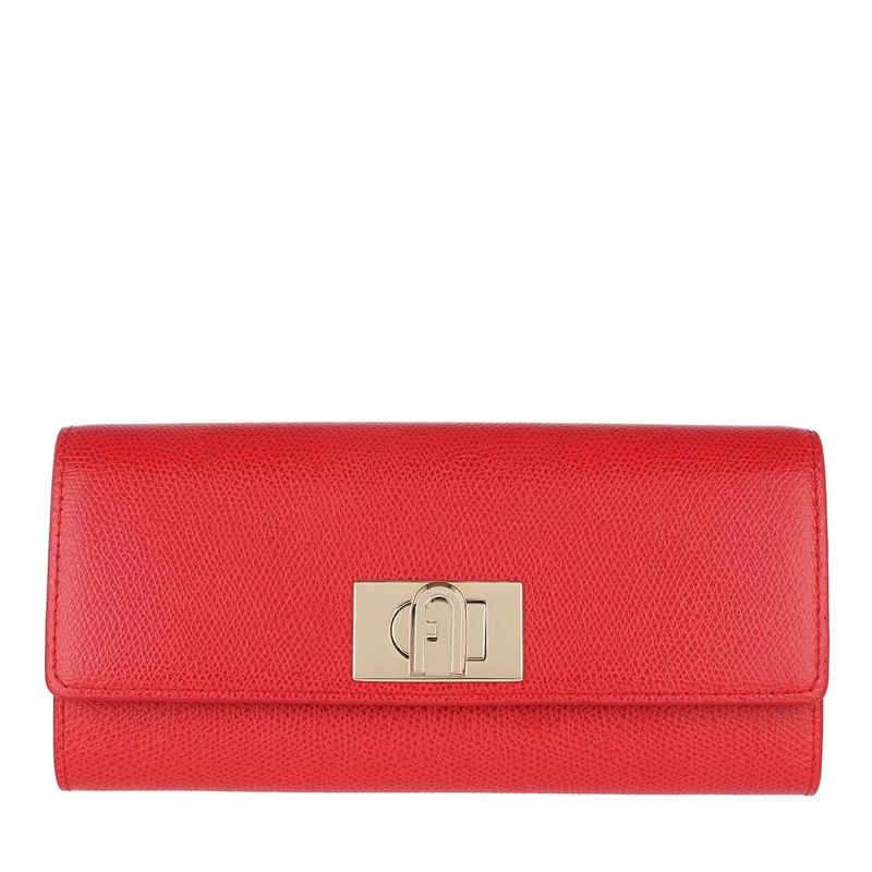 Furla Bi-Fold-Portemonnaie Furla 1927 Continental Wallet Ruby