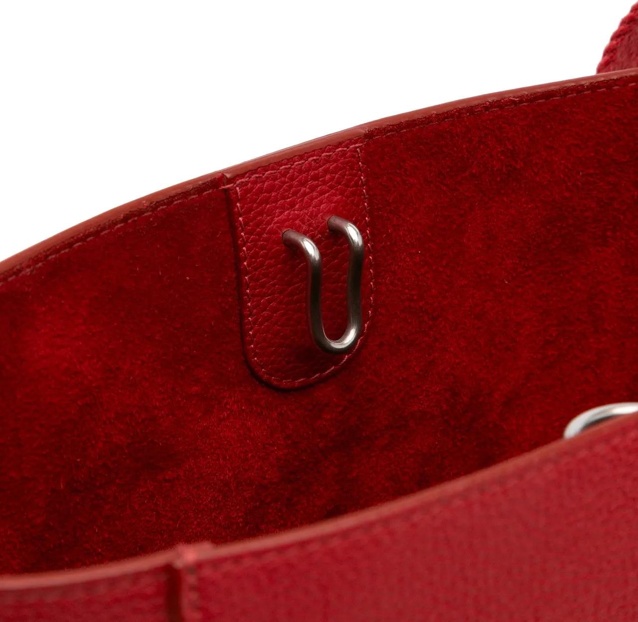 Thumbnail - Celine Hobo Bags - Small Leather Seau Sangle Bucket Bag - Gr. unisize - in Rot - für Damen