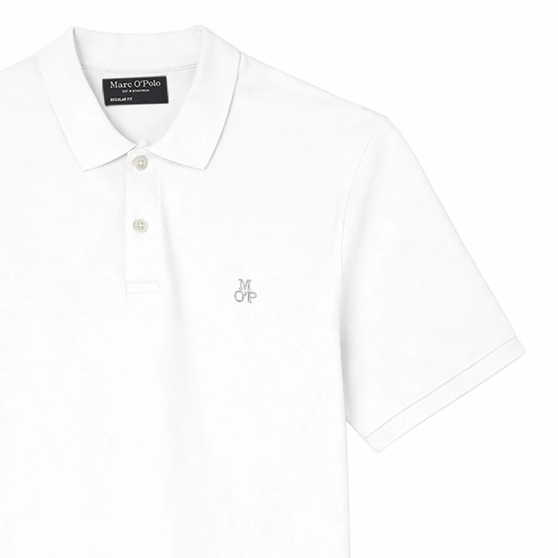 Marc O´Polo Poloshirt Small-Logo 1er Pack weiss(Image 2)