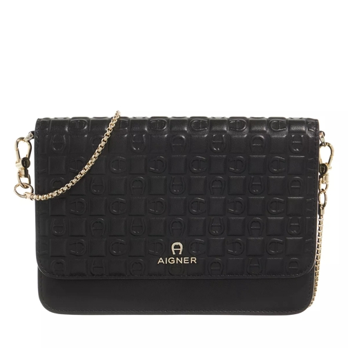 AIGNER Woc  Black Wallet On A Chain