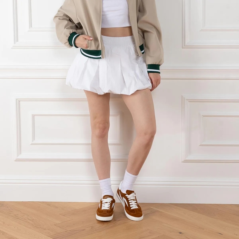 Stuart Weitzman Low-Top-Sneaker Sw Runaround Sneaker Hazel/White