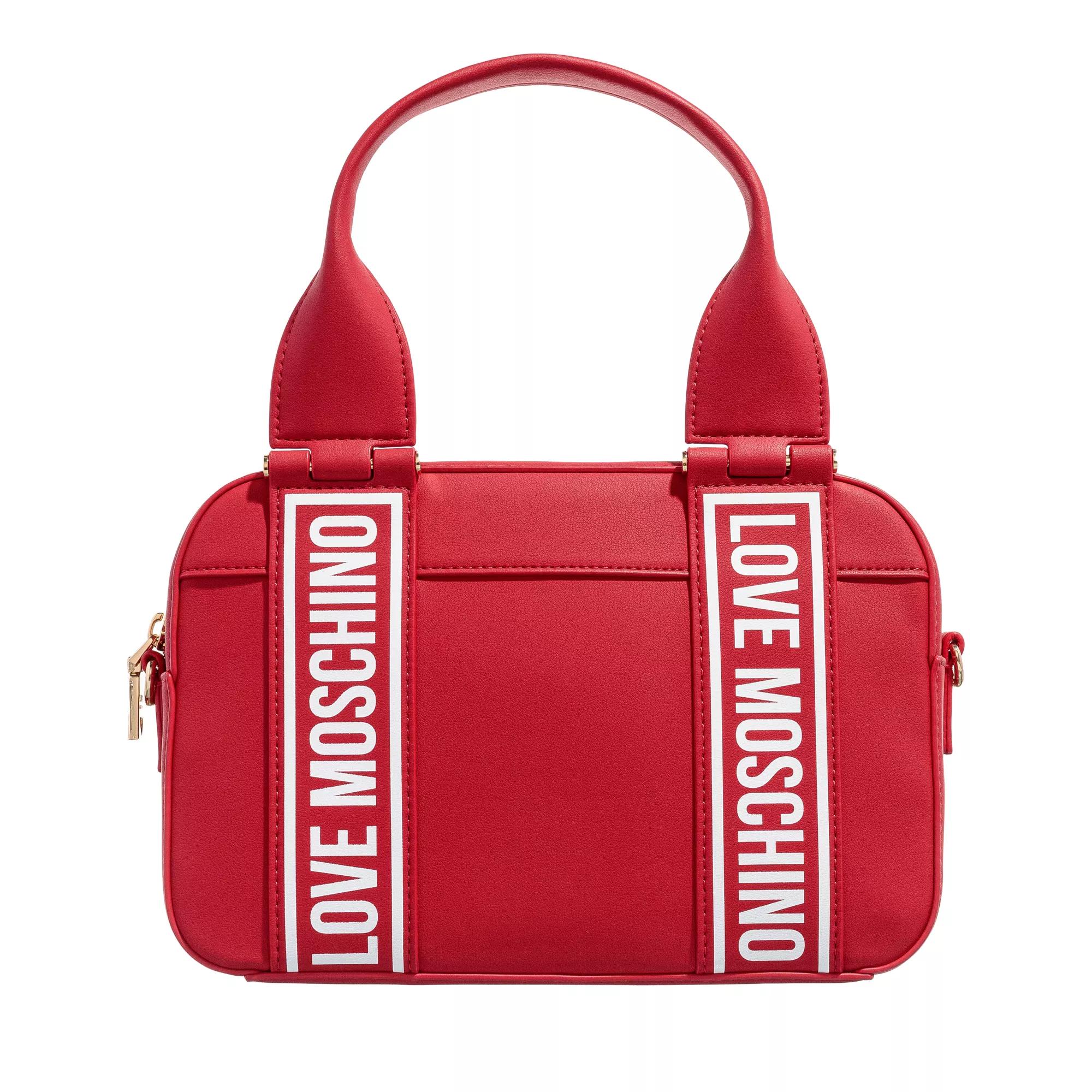 Love Moschino Billboard Red Crossbody Bag