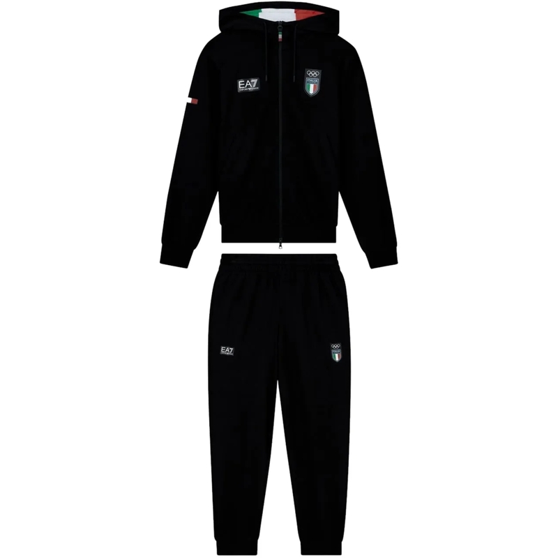 EA7  Trousers Black schwarz