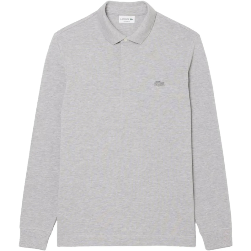 Lacoste Polohemd Regular Fit HP Lange Mouw Polo Silver Shine grau