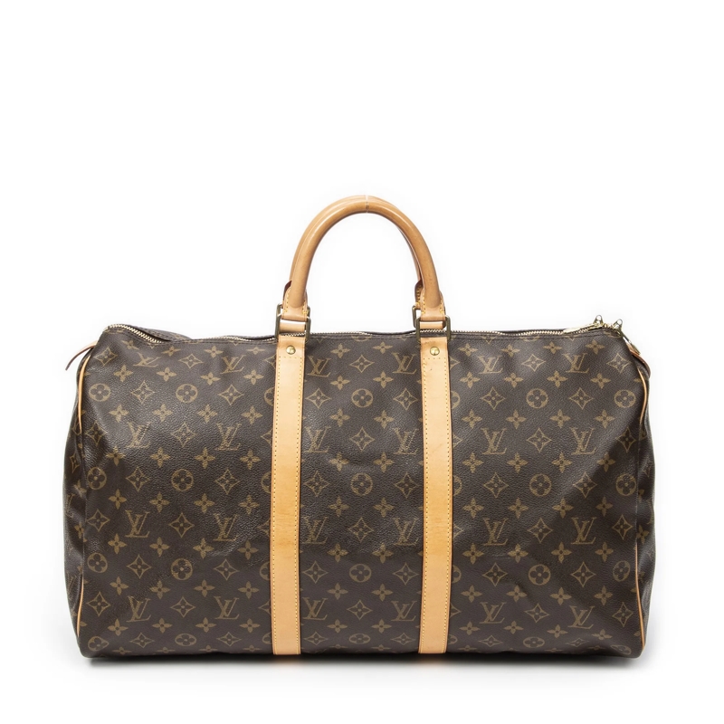 Louis Vuitton Crossbody Bag Keepall 50 braun