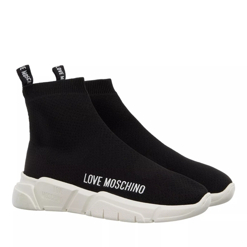 Love Moschino Love Moschino Socks Nero sneaker à enfiler