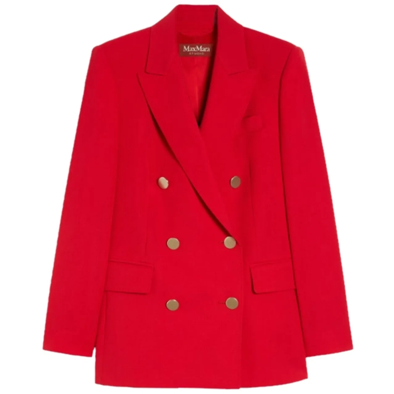 Max Mara Veste de transition Jackets Red rot