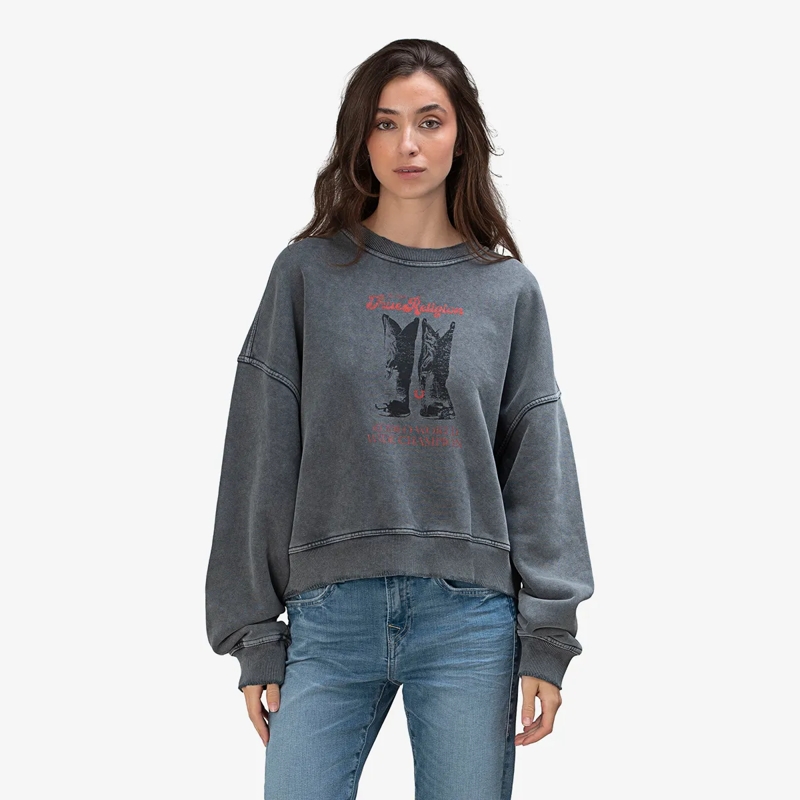 True Religion  Sweatshirt BOOTS schwarz(Image 6)