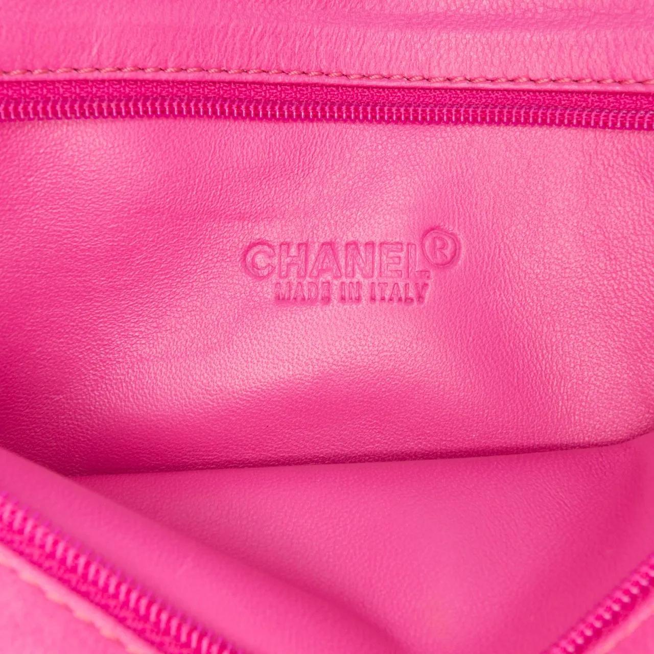 Thumbnail - Chanel Crossbody Bags - Pony Hair Logo Chain Pochette - Gr. unisize - in Braun - für Damen