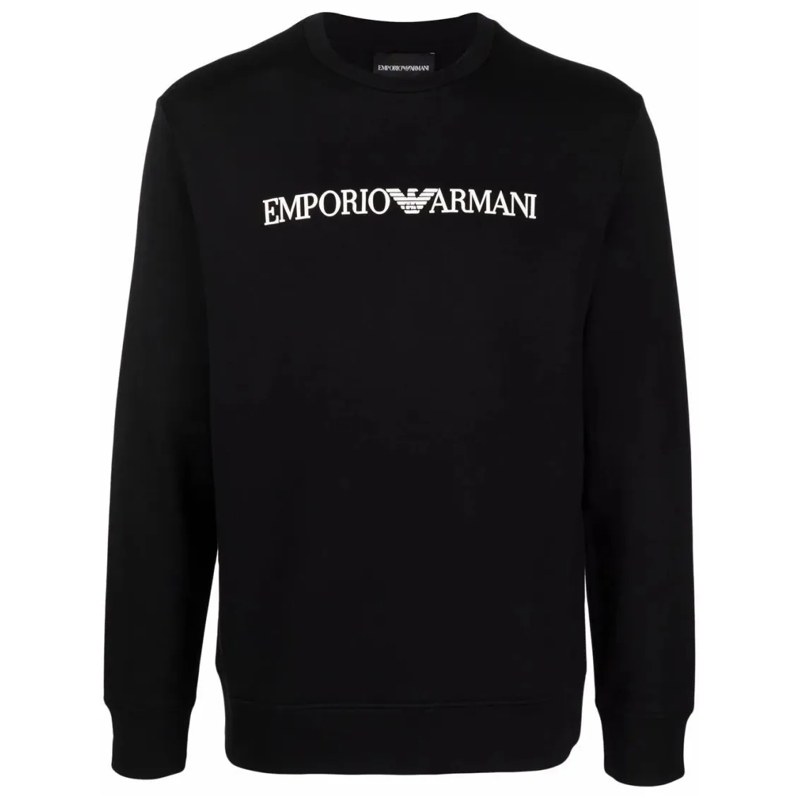Emporio Armani  Classic Black Sweatshirt Black