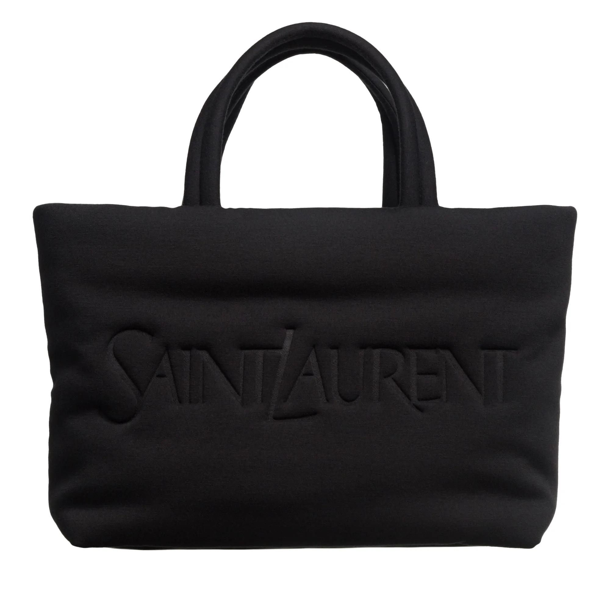 Saint Laurent Tote - Embossed Tote Bag - Gr. unisize - in Schwarz - für Damen