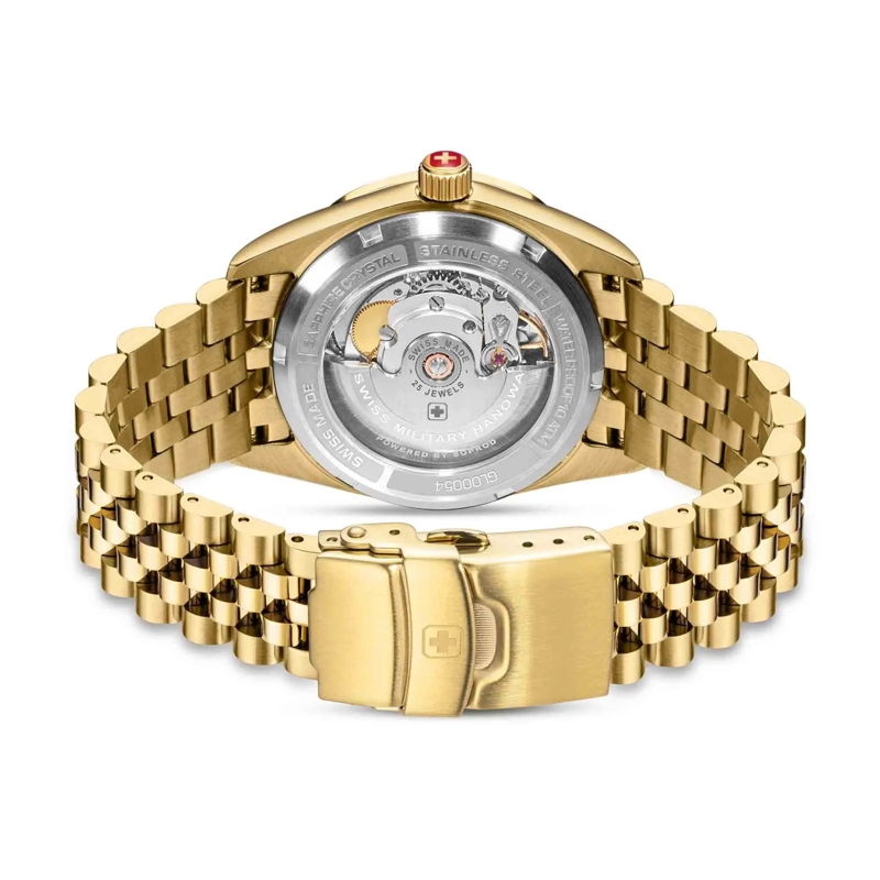 Swiss Military Hanowa Automatikuhr Automatikuhr Master Diligenter gold(Image 3)