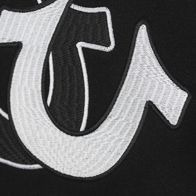 True Religion Blouson Zip-Hoodie schwarz(Image 4)