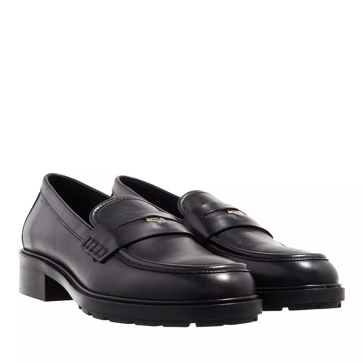 Tommy hilfiger deals loafers black