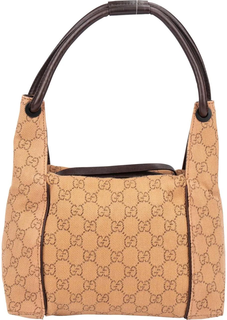 Gucci Crossbody Bags - Gucci GG Monogram Shoulder Bag - Gr. unisize - in Braun - für Damen
