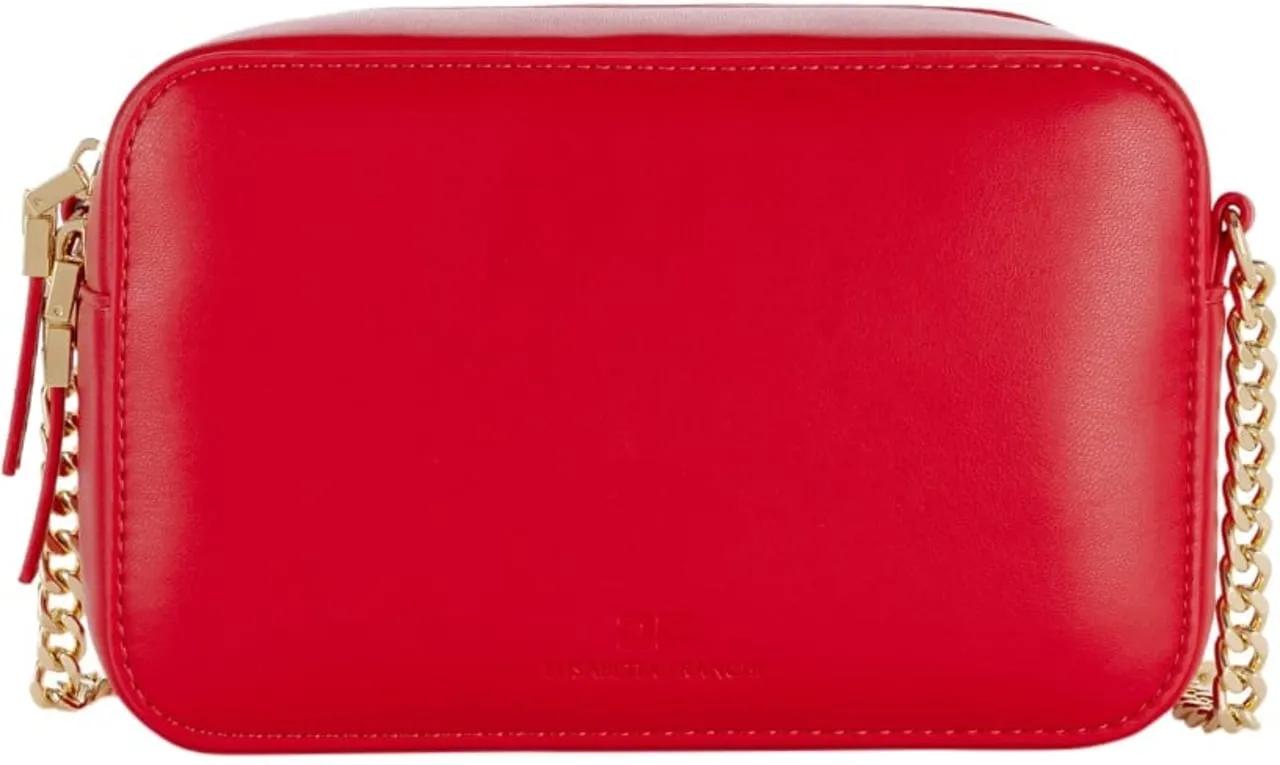 Elisabetta Franchi Rode schoudertas met kettingriem Red Dames