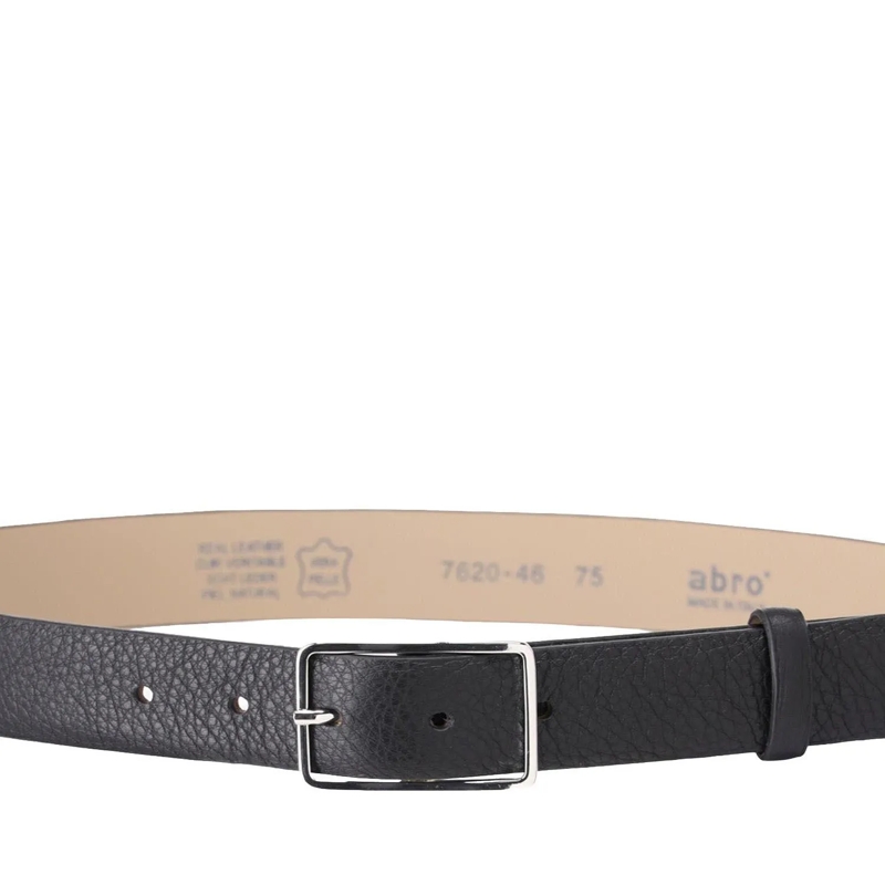 Abro Gürtel Gürtel aus Leder schwarz(Image 2)