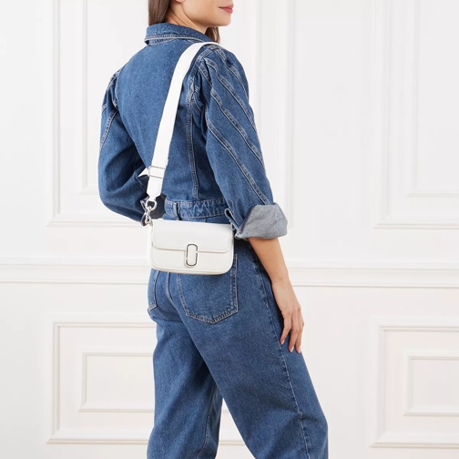 Marc Jacobs Crossbody Bag The Mini Shoulder Bag White Silver (Image 2)