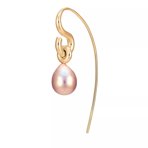 Charlotte Chesnais Boucle D'Oreille Hook Perle Earrings Yellow Gold Ohrhänger