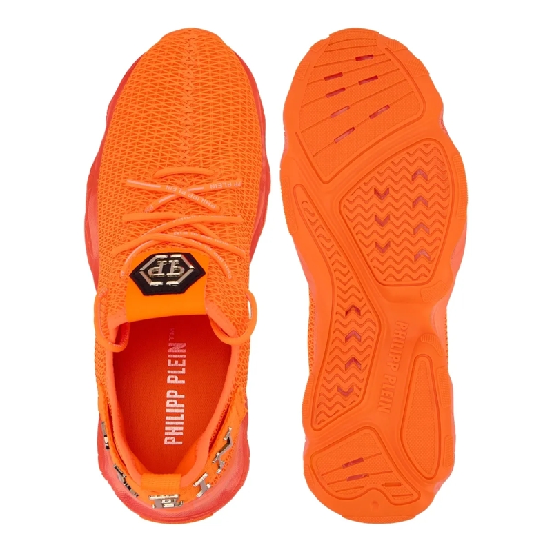 Philipp Plein Low-Top-Sneaker Läufer $Hock orange(Image 5)
