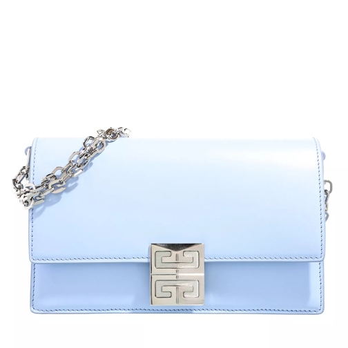 Givenchy Small 4G Box Chain Crossbody Bag Leather Baby Blue Crossbodytas