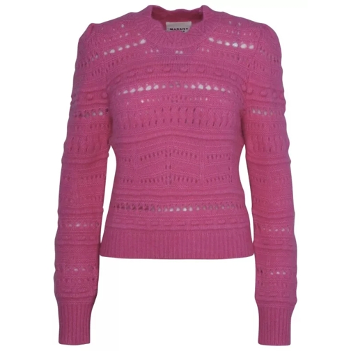 Etoile Isabel Marant Adler' Fuchsia Alpaca Sweater Pink 