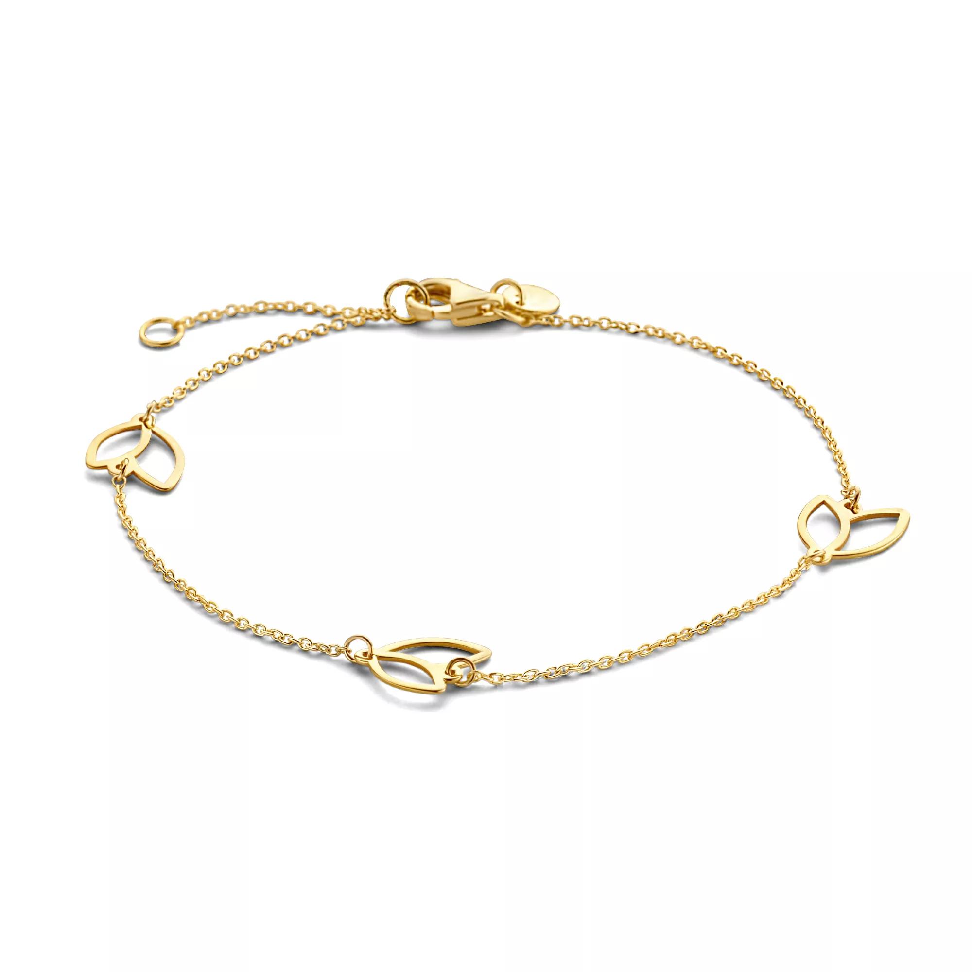 Isabel Bernard Armband - Isabel Bernard Belleville damen Armband 585 Gold I - Gr. ONE SIZE - in Gold - für Damen