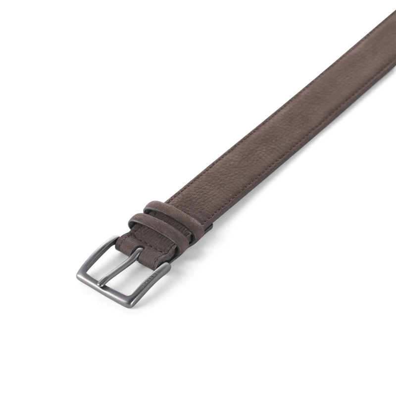 Orciani Ceinture Classic Nubuck Belt Brown(Image 5)