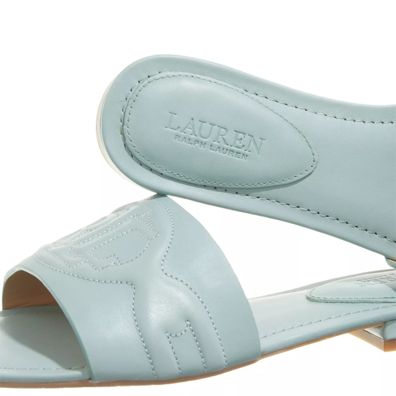 Lauren Ralph Lauren Slides Alegra Iii Sandals Slide Soft Laurel(Image 5)