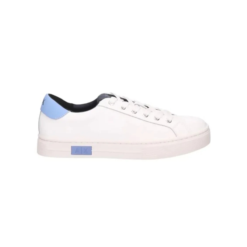 Armani Exchange Lage-top sneaker White Leather Sneakers White