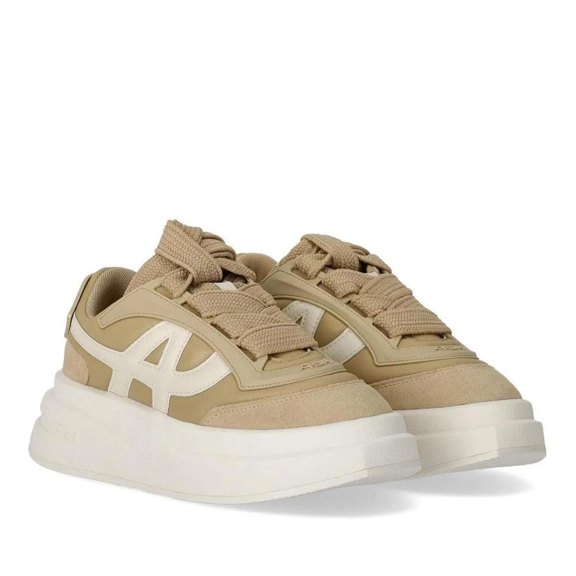 Ash Low-Top Sneaker - ASH IMPETUS BISCUIT SNEAKER - Gr. 39 (EU) - in Beige - für Damen