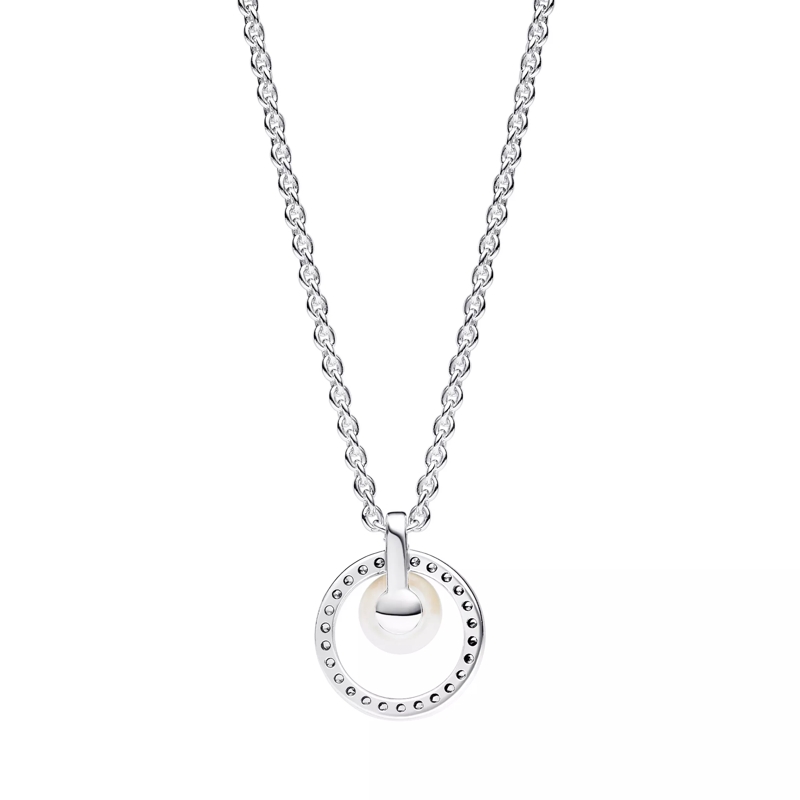 Pandora Mittellange Halskette Sterling silver Mixed stone Silver(Image 3)