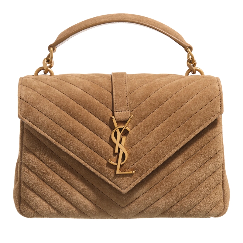 Saint Laurent Crossbody Bag College Medium Golden Leaf